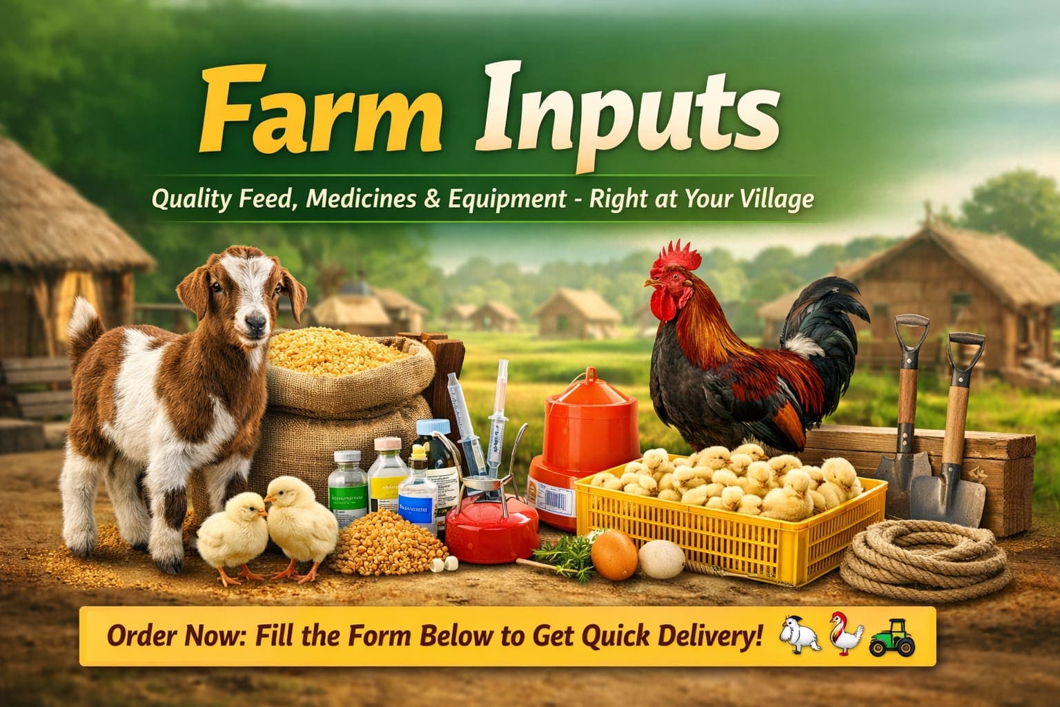 Poultry and Goat Farming in Bihar - Delyfresh Farm Tech